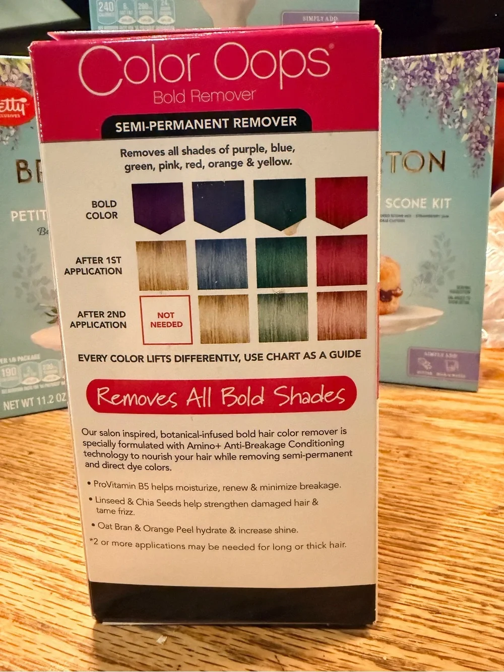 🔵BLUE DOTS $8 or 8/$20! COLOR OOPS! Bold Shade Hair Dye Remover, WORKS GREAT NWT
